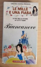 Le mille e una fiaba - Biancaneve VHS - cartonata - condizioni accettabili