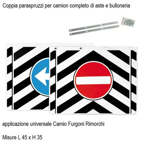 Coppia paraspruzzi posteriori - ,
