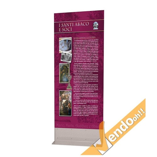 Totem espositore bifacciale - espositore,