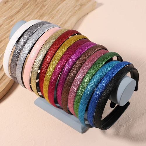 Fasce elastiche glitter