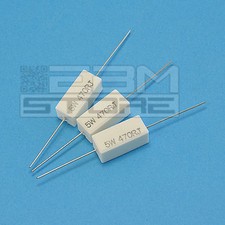 3 pz Resistenza ceramica 5W 470 ohm resistenze - ART. HL09