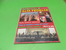 Rivista vintage QUATTRORUOTE SPECIALE ALTA FEDELTA'