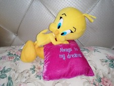 Peluche Titti Su Un Cuscino Con Scritta " Always In My dreams"
