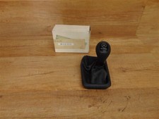 Pomello cambio in pelle legno