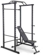 CIRCUIT FITNESS 600CG Power Rack Gabbia Squat Rack Sollevamento Pesi