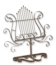 Un leggio per musica o menu in