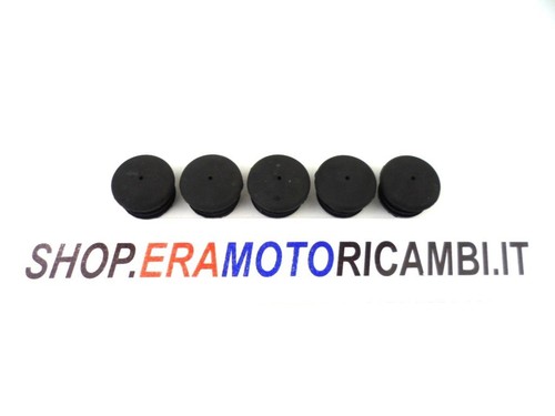 Set tappi gomma coperchi - x5,