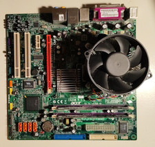 Scheda madre motherboard Acer EG31M CPU Intel Q6600 2.40GHz Core 2 Quad RAM 2 gb