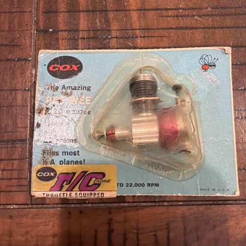 Motore aereo modello cox pee - motore,