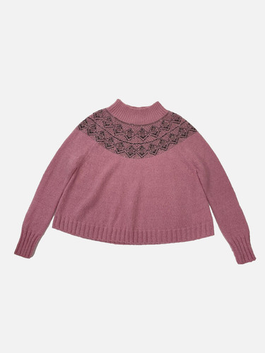 Maglione ermanno scervino rosa - maglione,