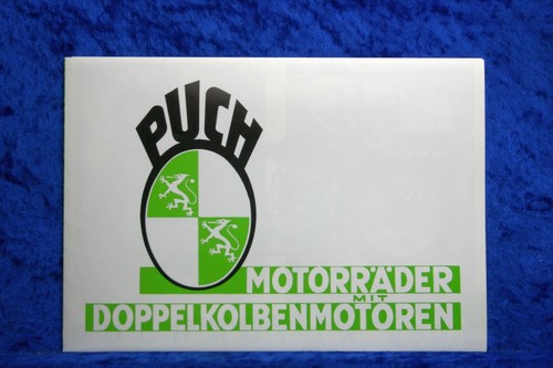 Puch 250 500 v - puch, 1934
