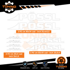 Kit Adesivi Camper Decalcomania Possl - versione C