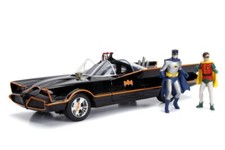 Jadatoys Batman Classic 1966 Batmobile 1:18 con personaggi modellino auto