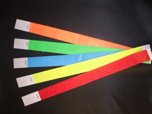000 tyvek braccialetti - 11,000,