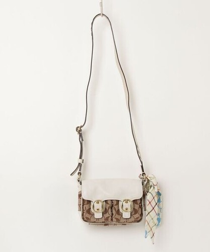 Coach signature tela pelle - signature,