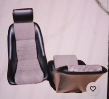 2 Sedili Fusina In Skay Nero E