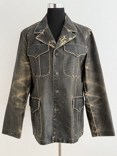 Giacca biker vintage - , used