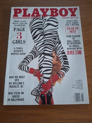 Playboy february 1988 - ,