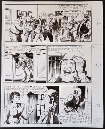 Zagor tavola originale - tavola,