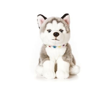 Peluche cane cucciolo husky - peluche,