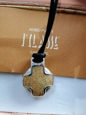 Collana con ciondolo alviero martini uomo