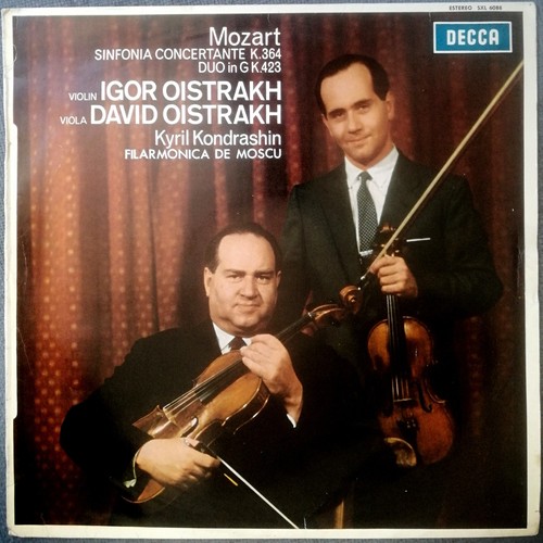 Mozart sinfonia concertante - sinfonia,