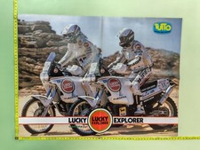 POSTER CAGIVA LUCKY EXPLORER