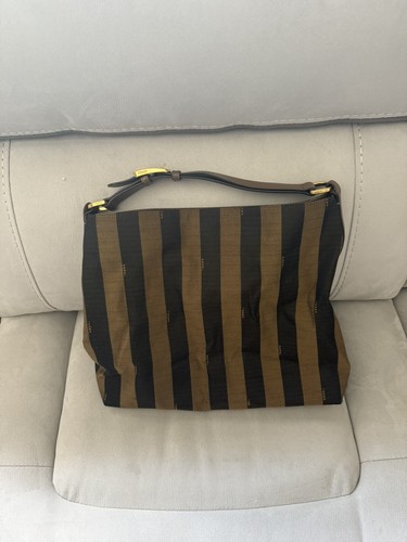 Borsa grande fendi pecan pvc - borsa,