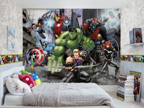 Carta parati marvel - carta,