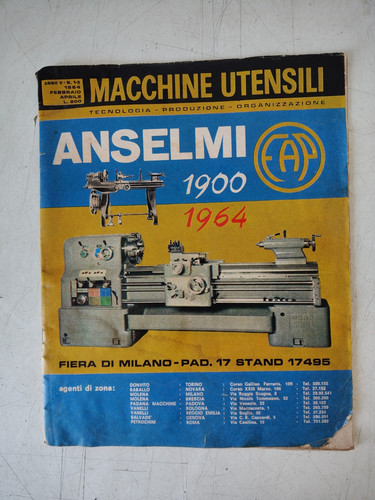 Macchine utensili anselmi - macchine,