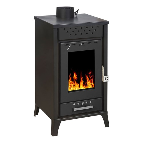 Stufa legna termocamino in - a,