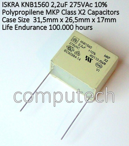 2uf 275v condensatore per - 275v,