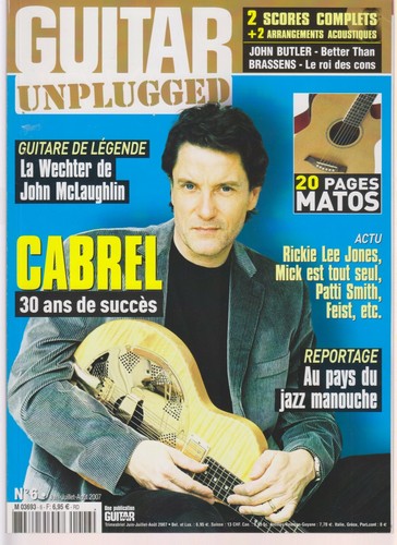 Guitar unplugged cabrel - guitar,