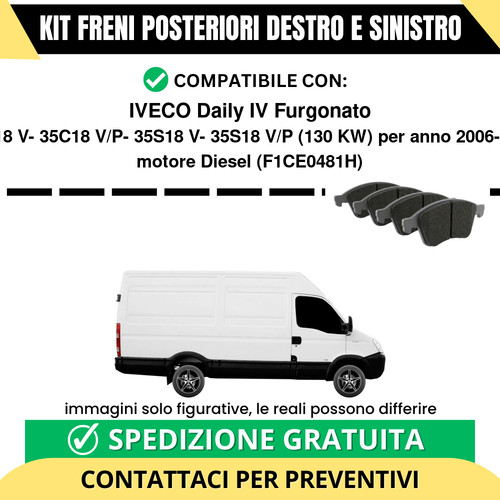 Pastiglie freno posteriori - pastiglie,