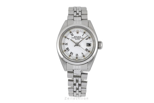 Rolex lady date white roman - rolex,