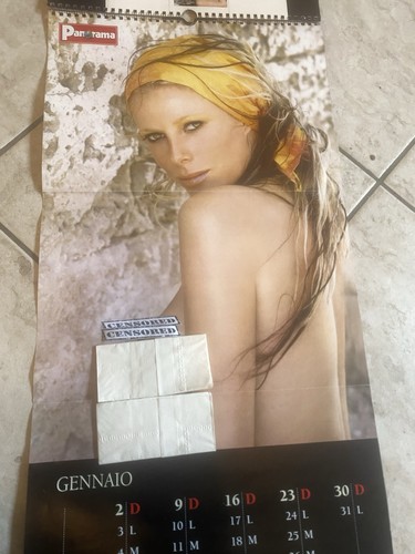 Calendario anno 2000 - calendario, alessia