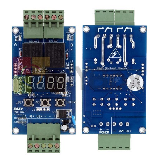 10x 12v doppio - dc, relè