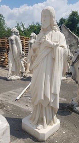 Statua del sacro cuore - statua,