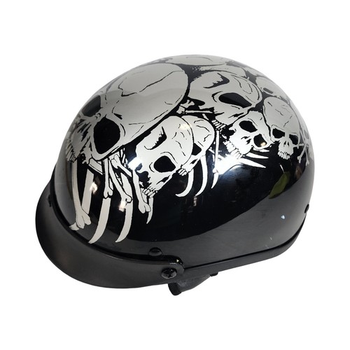Casco moto grande mezzo guscio - casco,