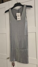 BNWT Zara Silver Stretch