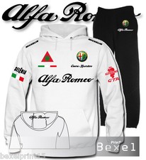 Tuta felpa hoodie printed alfa - tuta,