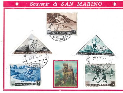 Souvenir san marino 1970 5 - san,