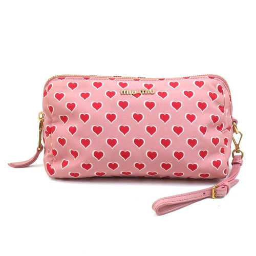 Pochette miu - miu, nylon