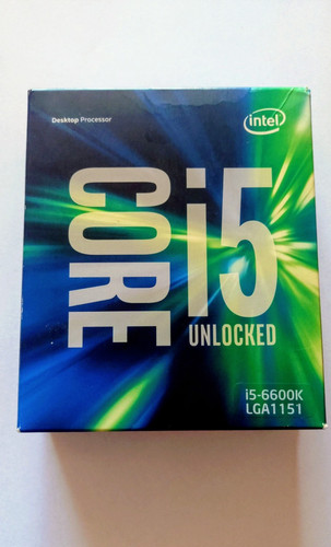 Intel core 6600k 50 ghz - core, i5-6600k
