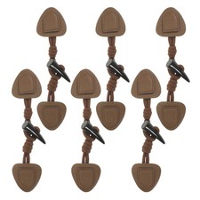  6 bottoni a pressione in corno per cappotti - Accessori di chiusura da cucire,
