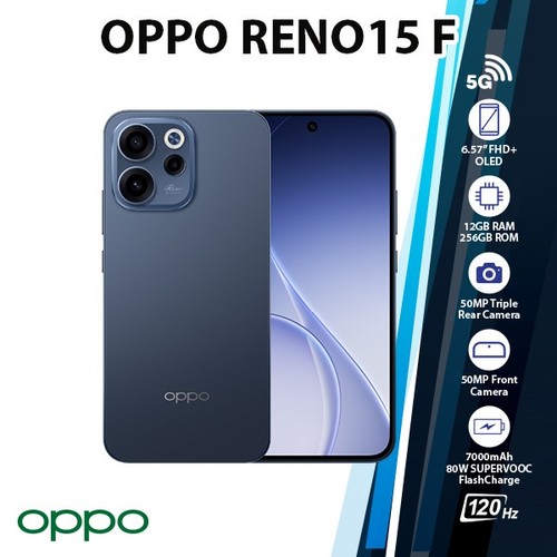 Oppo reno15f android mobile - oppo, 5g