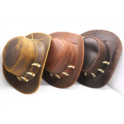 Cappello pelle australiana - in,