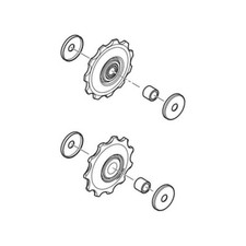 Kit Pulegge cambio Shimano