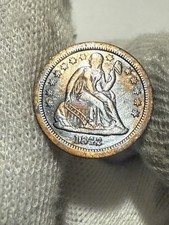 1842-O Seduto Liberty Argento