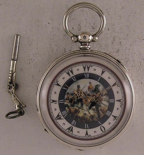 Grande orologio argento - orologio, in